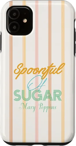 Vista 8 de Funda para iPhone 13 Pro Max Disney Classic Mary Poppins Spoonful of Sugar Striped Case