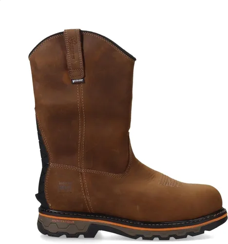 Vista 2 de Timberland PRO Botas de trabajo True Grit sin cordones con puntera compuesta para hombre Marrón-2024 Nuevo