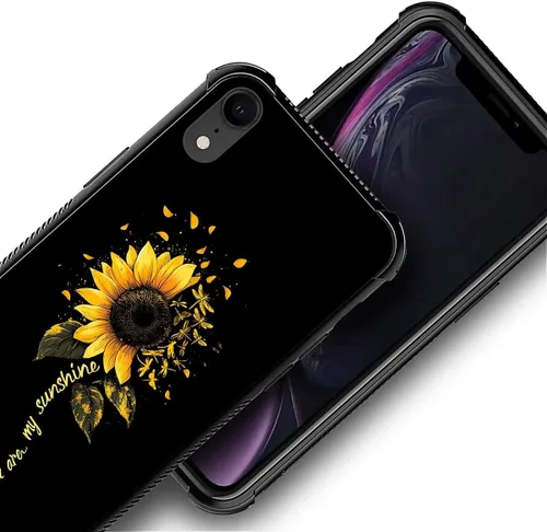 Vista 80 de Funda compatible con iPhone XR, diseño de elefantes africanos para niñas, diseño de patrón a prueba de golpes, antiarañazos, carcasa trasera