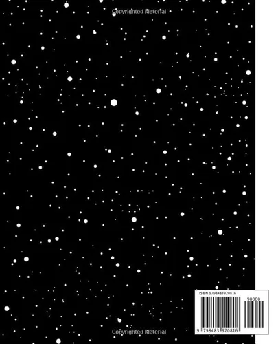 Vista 2 de Composition notebook Moon phase Wide Ruled Composition Notebook 200 Pages, 7.5 x 9.25 inches, Phases of The Moon Composition Journal