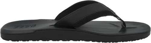 Vista 3 de Reef Sandalia acolchada contorneada para hombre, Negro