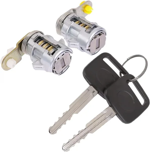 Vista 2 de Saihisday Juego de cerradura de puerta de gas con llave (L&R) de repuesto para Toyota 4runner 89-98 para Toyota Pickup 89-95