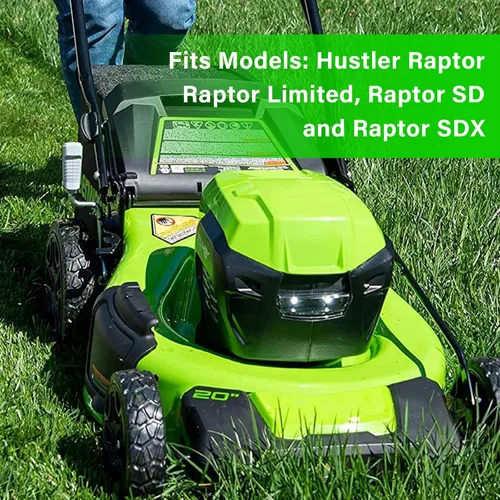 Vista 8 de 603907 607400 Correa de transmisión de bomba para cortacésped Hustler Raptor SD SDX Limited Zero Giro, correa dentada de aramida resistente, correa