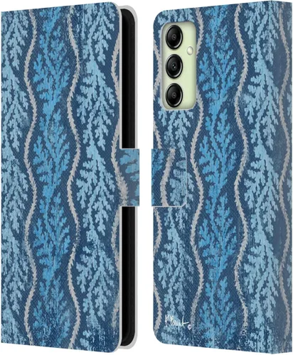 Vista 17 de Head Case Designs Officially Licensed Paul Brent Agate Mermaid Coastal Leather Wallet Case Compatible with Samsung Galaxy A14 5G