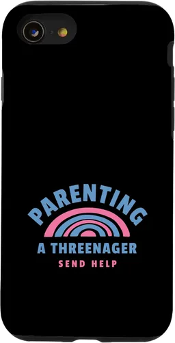 Vista 18 de Threenager Parenting 3 Year Old Kid Case for iPhone XR