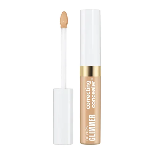 Vista 14 de Revlon Glimmer - Corrector con efecto corrector líquido para debajo de los ojos, hecho con cafeína, vitamina C y esteviosido, 100 Verde, 0.3 fl oz