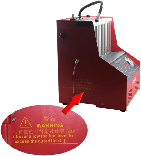 Vista 5 de Autool Launch CNC-602A sistema de inyección de combustible Herramientas de limpieza CNC602A inyector limpiador y probador con Transformador de 110