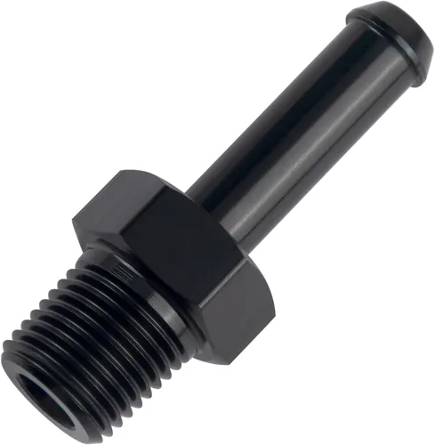 Vista 22 de EVIL ENERGY Adaptador de Conexión de Púa de Manguera 1/2" NPT Macho a 1/2" 45 Grados de Aluminio Negro
