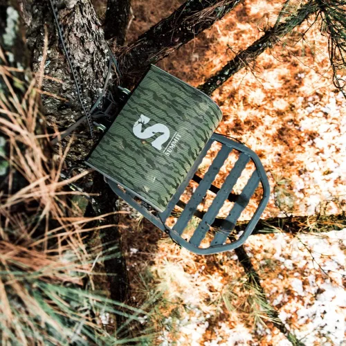 Vista 10 de Summit Treestands Árbol de doble eje para colgar, camuflaje