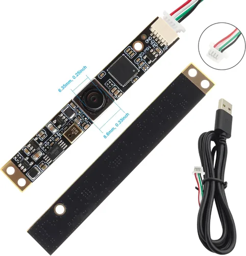 Vista 6 de SVPRO Módulo de cámara USB de enfoque automático de 16 MP con micrófono para computadora, cámara USB HD UVC 2X, zoom digital, cámara Lightburm