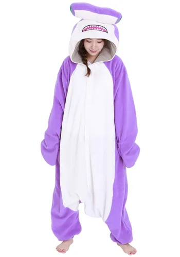Vista 14 de Pijama Kigurumi de Tiburón Martillo para Adultos Multicolor
