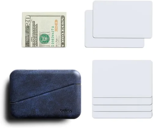 Vista 6 de Bellroy Funda Flip Segunda Edición - (Estuche para tarjetas, billetera rígida), océano, Estuche para tarjetas, billetera rígida