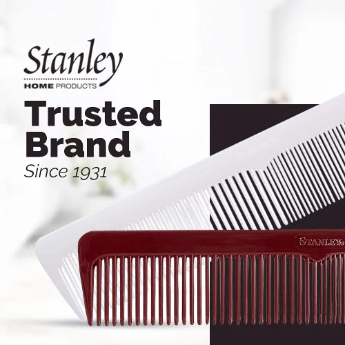 Vista 7 de Stanley Essentials - Peine para mujer – Peine de doble cara gruesa y fina desenreda alisa, suaviza las burlas y estiliza, pelucas de cabello húmedo