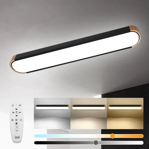 Vista 15 de EDISLIVE Lámpara de techo LED de vidrio nublado con montaje empotrado, luz blanca ajustable en 5 pasos, lámpara de techo redonda moderna de 11.4