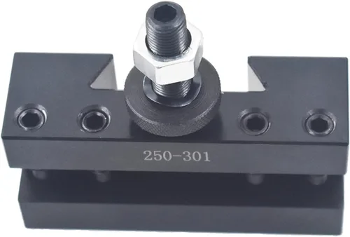 Vista 7 de CXA 250-301 - Soporte para herramientas de pistón de torno CNC, poste de herramienta de torno de metal para herramientas de torneado y mini torno