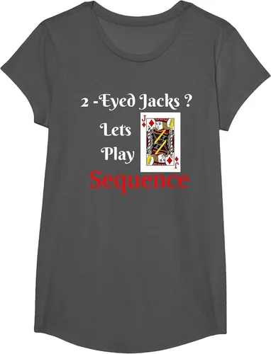 Vista 15 de I Have 2-Eyed Jacks Lets Play A Card Board Game T-Shirt Fun T-Shirt