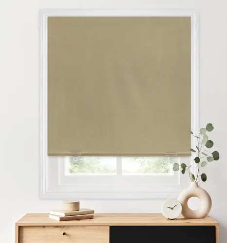 Vista 9 de LazBlinds Cortina de Puerta 100% Opaca, Persianas Sin Herramientas Sin Taladro Inalámbricas para Ventanas, Aislamiento Térmico Protección UV