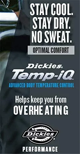 Vista 3 de Dickies Camiseta de manga larga para hombre de temperatura grande y alta