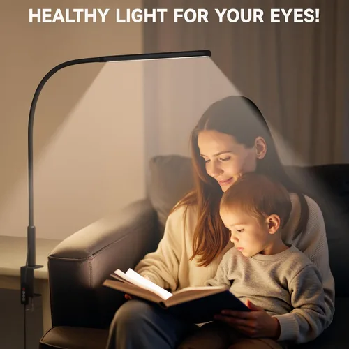 Vista 16 de Luz LED de rompecabezas de 18 W con abrazadera, lámpara