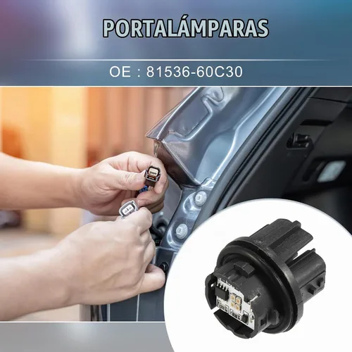 Vista 2 de Conjunto LED del módulo de la luz trasera trasera para Toyota