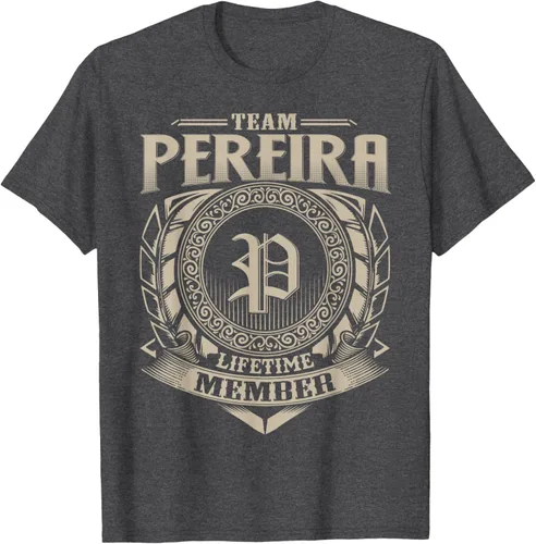 Vista 33 de Team PEREIRA Lifetime Member Apellido PEREIRA Family Vintage Camiseta, Negro