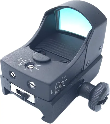 Vista 6 de Ade Advanced Optics RD3-002 - Mira compacta de punto rojo con montaje integral Weaver-Picatinny