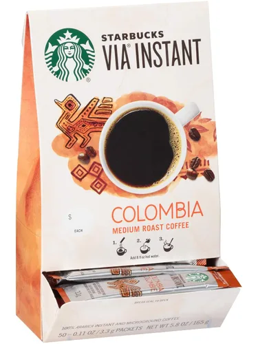 Vista 5 de Starbucks VIA Ready Brew café instantáneo, 50