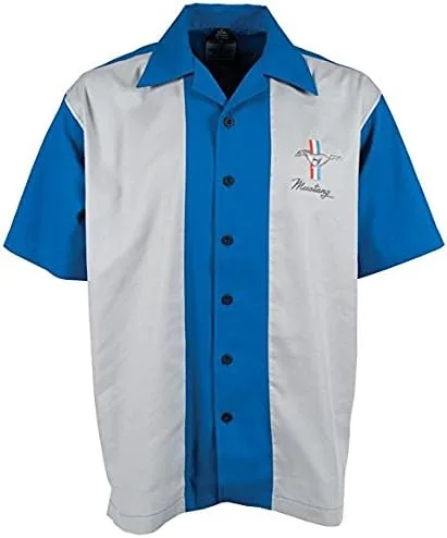 Vista 2 de Ford Mustang - Camisa bordada con logotipo de coche