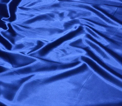 Vista 24 de Tela sólida de crepé satinado de 60 pulgadas de ancho vendida por yarda (Aqua)