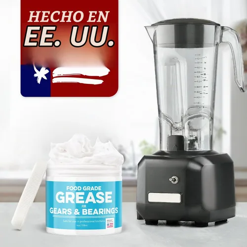 Vista 6 de Impresa Productos Grasa de grado alimenticio de 4 onzas para batidora de pie universalmente compatible, fabricada en los Estados Unidos