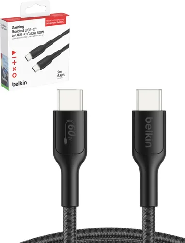 Vista 11 de Belkin Bloque de cargador USB C dual para juegos para Nintendo Switch 2 y Pro con carga rápida GaN de 65 W - Apple iPhone 17, iPad, MacBook