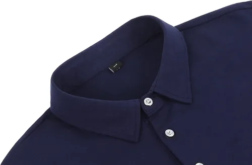 Vista 4 de XTAPAN Polo de golf de manga larga para hombre