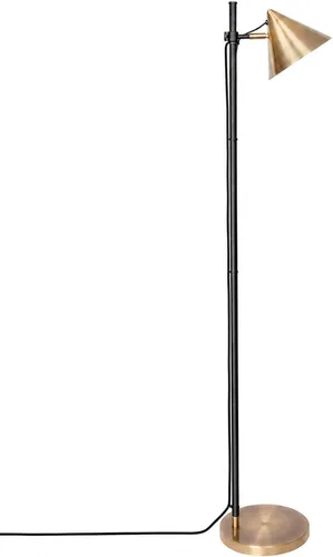 Vista 10 de HarvestLand Noah - Lámpara de pie negra – Lámparas de lectura de pie ajustables sobre silla con base sólida, lámpara de pie de lectura, lámpara
