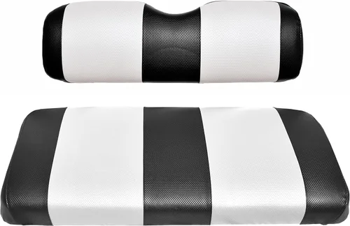 Vista 20 de Funda de repuesto para carrito de golf Club Car Precedent - Asiento de banco delantero - Vinilo marino premium - Costuras de 5 paneles - Instalación
