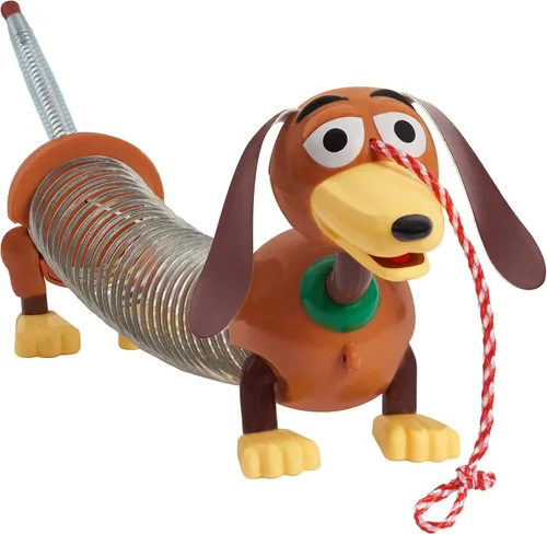 Vista 7 de Just Play - Juguete Slinky de Disney y Pixar, Toy Story, perro de juguete para niñas y niños de 3 años, juguetes para niños de 18 meses