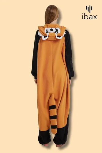 Vista 4 de IBAX Polar Fleece Adult Animal Onesie Pajama. Adult onesie costume. Animal onesies for adults. Halloween onesie adult.