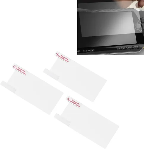 Vista 4 de Gugxiom 3Pcs Screen Protector, PET Ultra Clear Screen Guard Film LCD Protector Skin for 1000/2000/3000, Anti Scratch 4H Hardness