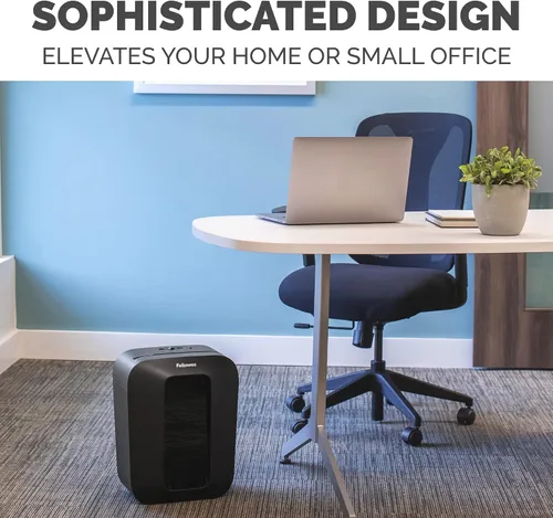 Vista 8 de Fellowes LX50-DB Trituradora de papel doméstico de corte cruzado de 9 hojas