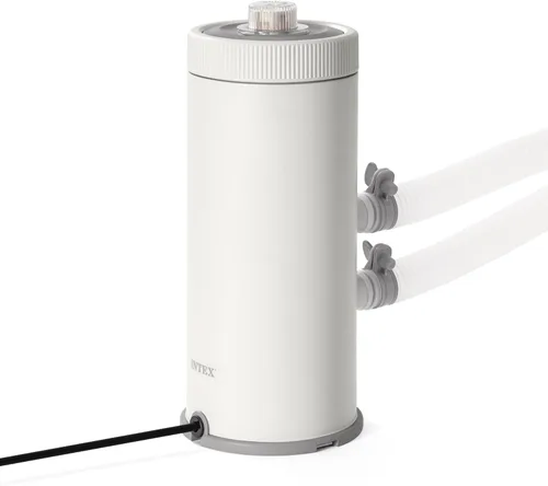 Vista 18 de Bomba con cartucho filtrante Intex Krystal Clear para piscinas montables, ritmo de flujo de 1000 GPH, 110 V a 120 V con interruptor GFCI