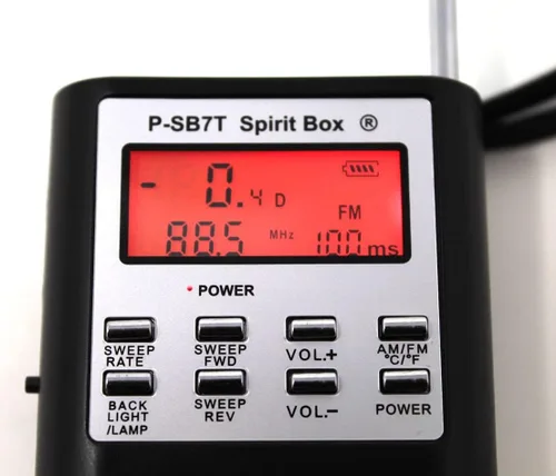 Vista 6 de Spirit Box SB7 Rev 7 - Versión 2024 más nueva + kit de destornillador de linterna Ghost Augustine
