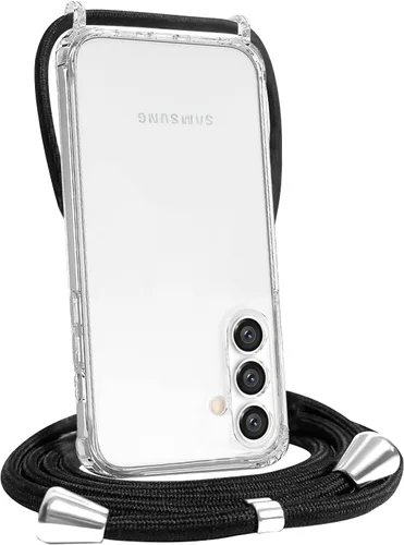 Vista 14 de Funda transparente compatible con Samsung Galaxy S22 Ultra con correa ajustable para el cuello, funda cruzada para Galaxy S22 Ultra, TPU