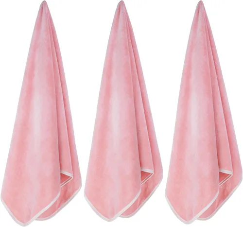 Vista 9 de Toallas de microfibra para gimnasio de tamaño grande súper suaves para ejercicio, fitness, deportes, entrenamiento, 380-GSM 15-pulgadas x