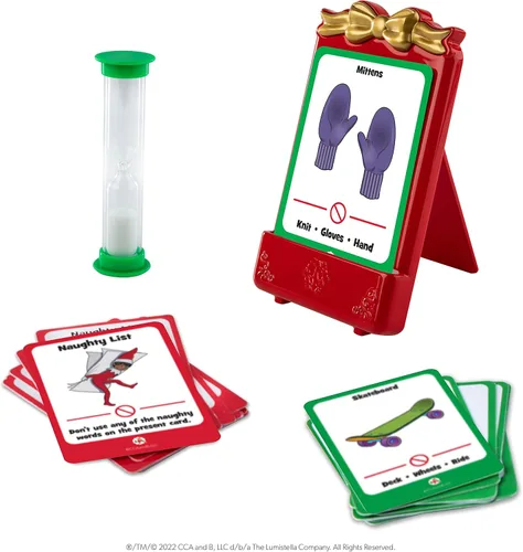 Vista 2 de The Elf on the Shelf Juego de cartas Merry Guess-mas