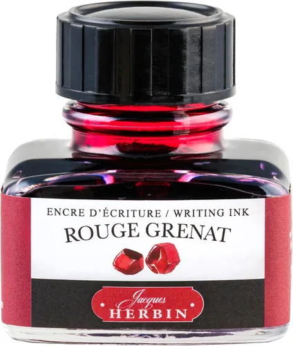 Vista 23 de Tinta para pluma estilográfica Herbin - Botella de 30 ml - Bleu Azur