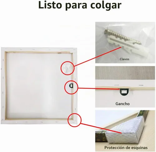 Vista 7 de Lienzo decorativo para pared, cuadro de naturaleza acuarela con cañas Imágenes