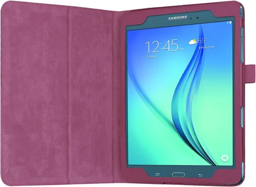 Vista 2 de Asng Funda para Samsung Galaxy Tab A 8.0 2015 – Funda plegable delgada con función de encendido/apagado automático y lápiz capacitivo para Galaxy