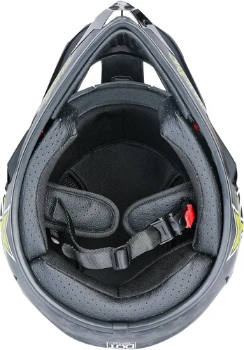 Vista 4 de Casco de motocross para adultos con gafas, guantes y máscara, ATV, casco de motocicleta para adultos todoterreno, color negro para adultos, aprobado