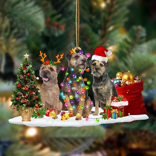 Vista 99 de Nazenti Adorno de Navidad personalizado con amigos Affenpinscher – Adorno de perro personalizado para amantes de las mascotas, acrílico plano