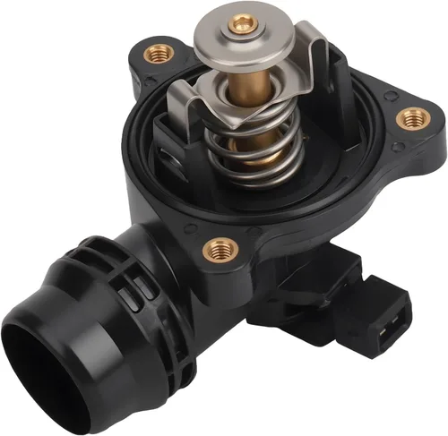 Vista 12 de Ensamble de carcasa de termostato IRONTEK con sensor 2L2Z8592AA para Ford Explorer 2002-2010, Explorer Sport Trac 2007-2010, para Mercury