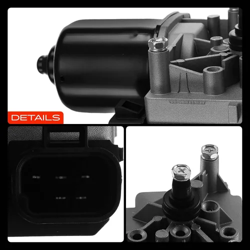 Vista 9 de A-Premium - Motor de limpiaparabrisas delantero compatible con Chevrolet Corvette Para Corvette, 1997 1998 1999 2000 2001 2002 2003 2004